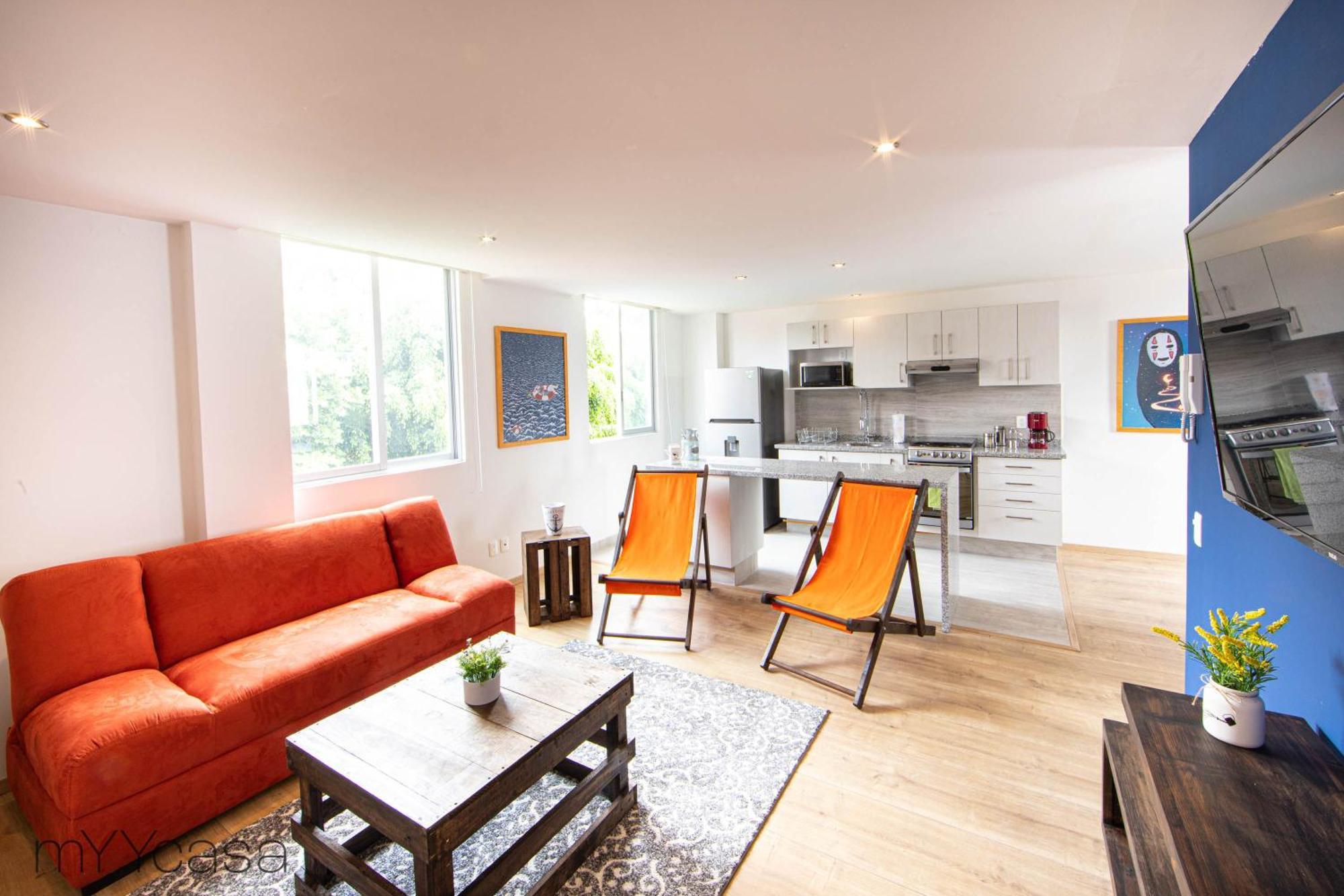 Cozy And Stylish Apartment Near Polanco Mexico City Exterior photo